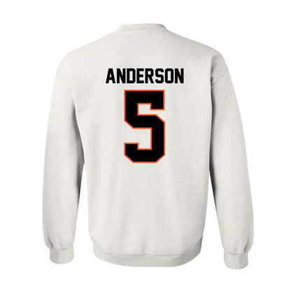 Oklahoma State - NCAA Softball : Taylor Anderson - Crewneck Sweatshirt  Sports Shersey