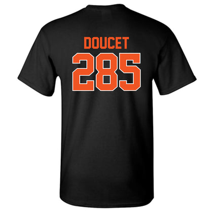 Oklahoma State - NCAA Wrestling : Konner Doucet - T-Shirt Sports Shersey