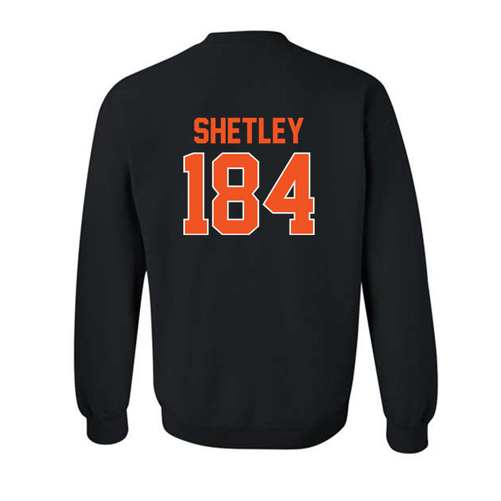 Oklahoma State - NCAA Wrestling : Evan Shetley - Crewneck Sweatshirt Sports Shersey