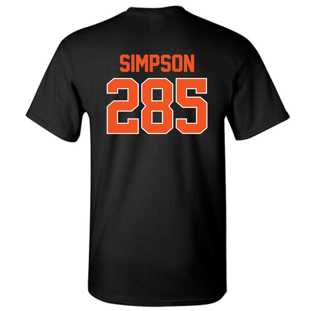 Oklahoma State - NCAA Wrestling : hayden Simpson - T-Shirt Sports Shersey