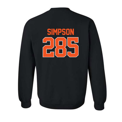 Oklahoma State - NCAA Wrestling : hayden Simpson - Crewneck Sweatshirt Sports Shersey