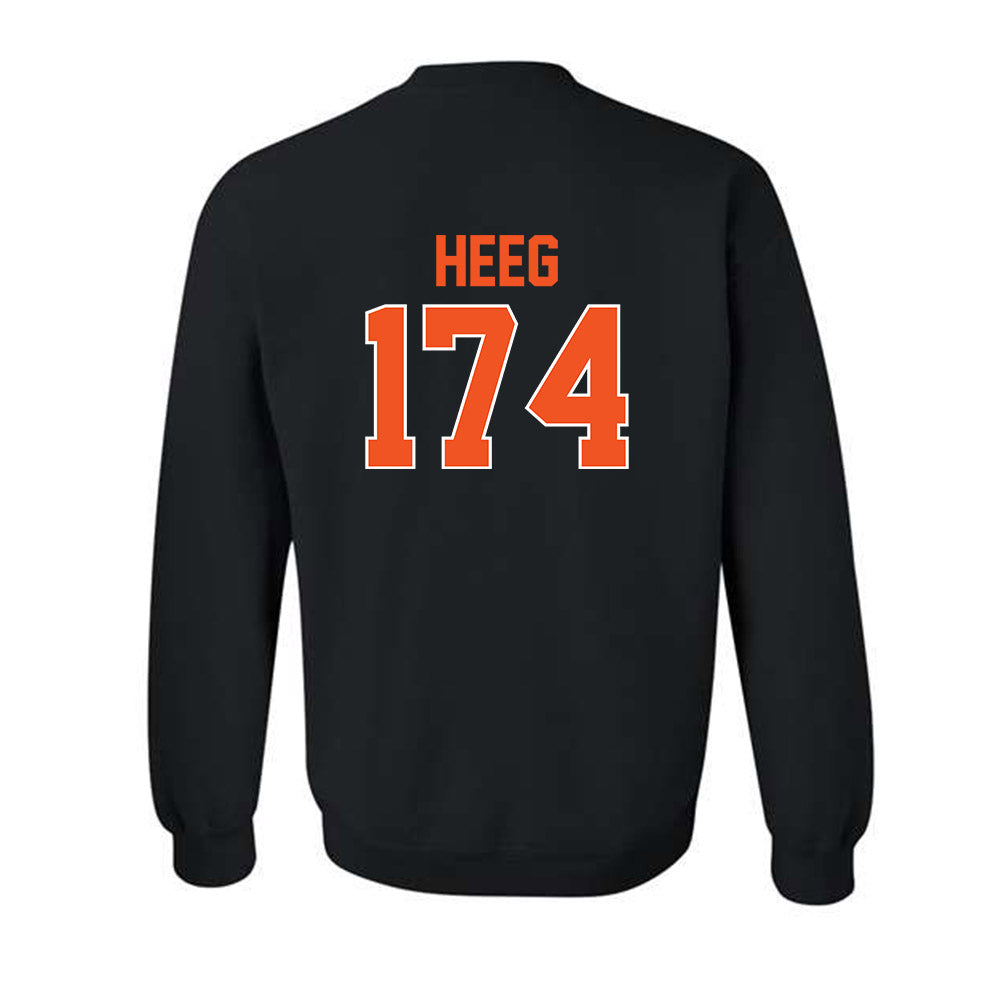 Oklahoma State - NCAA Wrestling : AJ Heeg - Crewneck Sweatshirt Sports Shersey