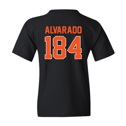 Oklahoma State - NCAA Wrestling : Carlos Alvarado - Youth T-Shirt Sports Shersey