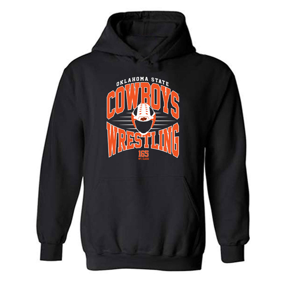 Oklahoma State - NCAA Wrestling : Jaxen Wright - Hooded Sweatshirt Sports Shersey