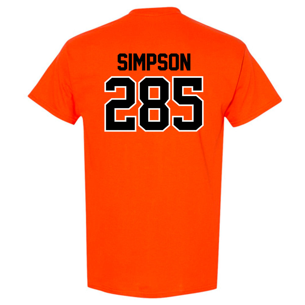 Oklahoma State - NCAA Wrestling : hayden Simpson - T-Shirt Sports Shersey