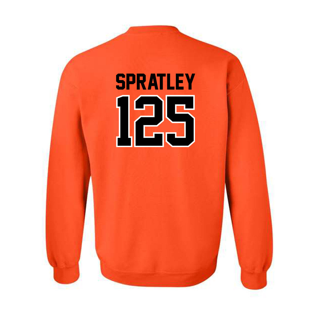 Oklahoma State - NCAA Wrestling : Troy Spratley - Crewneck Sweatshirt Sports Shersey