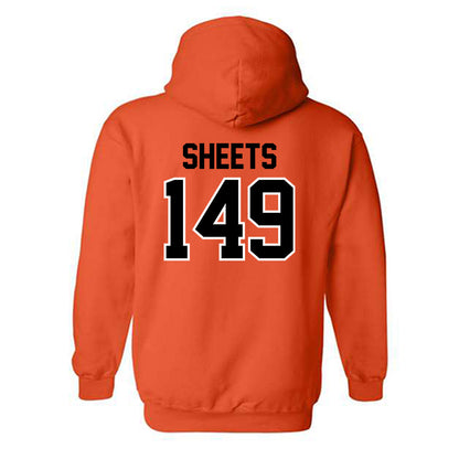 Oklahoma State - NCAA Wrestling : Cutter Sheets - Hooded Sweatshirt Sports Shersey