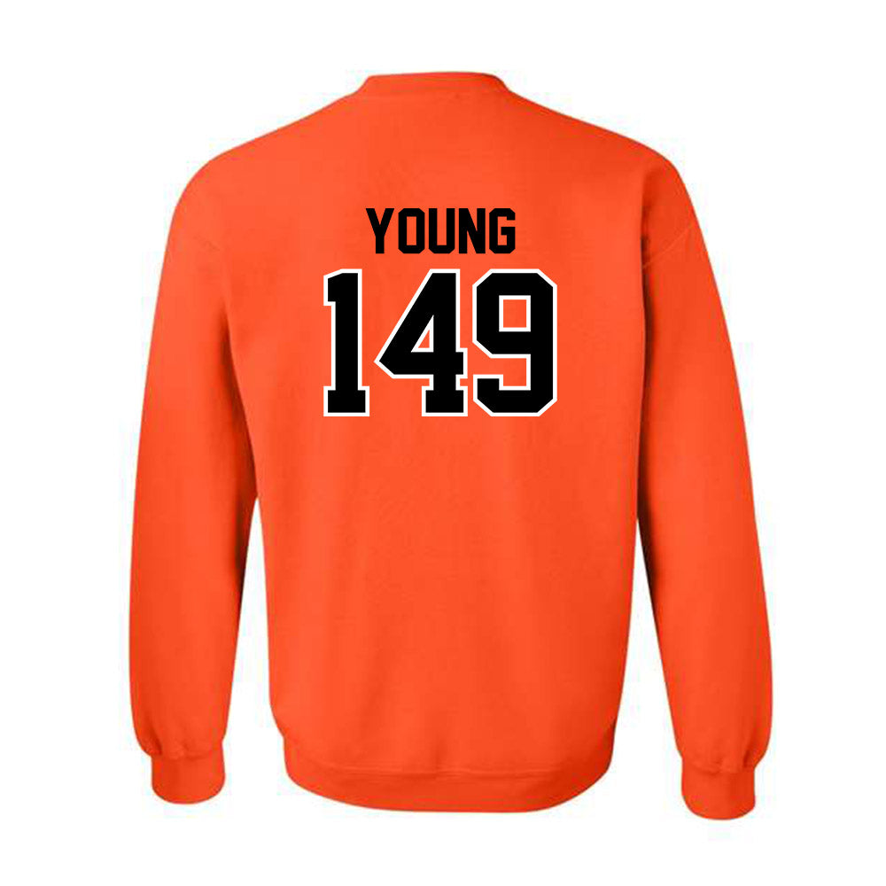 Oklahoma State - NCAA Wrestling : Carter Young - Crewneck Sweatshirt Sports Shersey