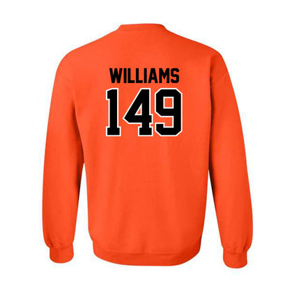 Oklahoma State - NCAA Wrestling : Jordan Williams - Crewneck Sweatshirt Sports Shersey