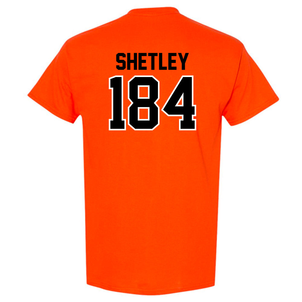 Oklahoma State - NCAA Wrestling : Evan Shetley - T-Shirt Sports Shersey