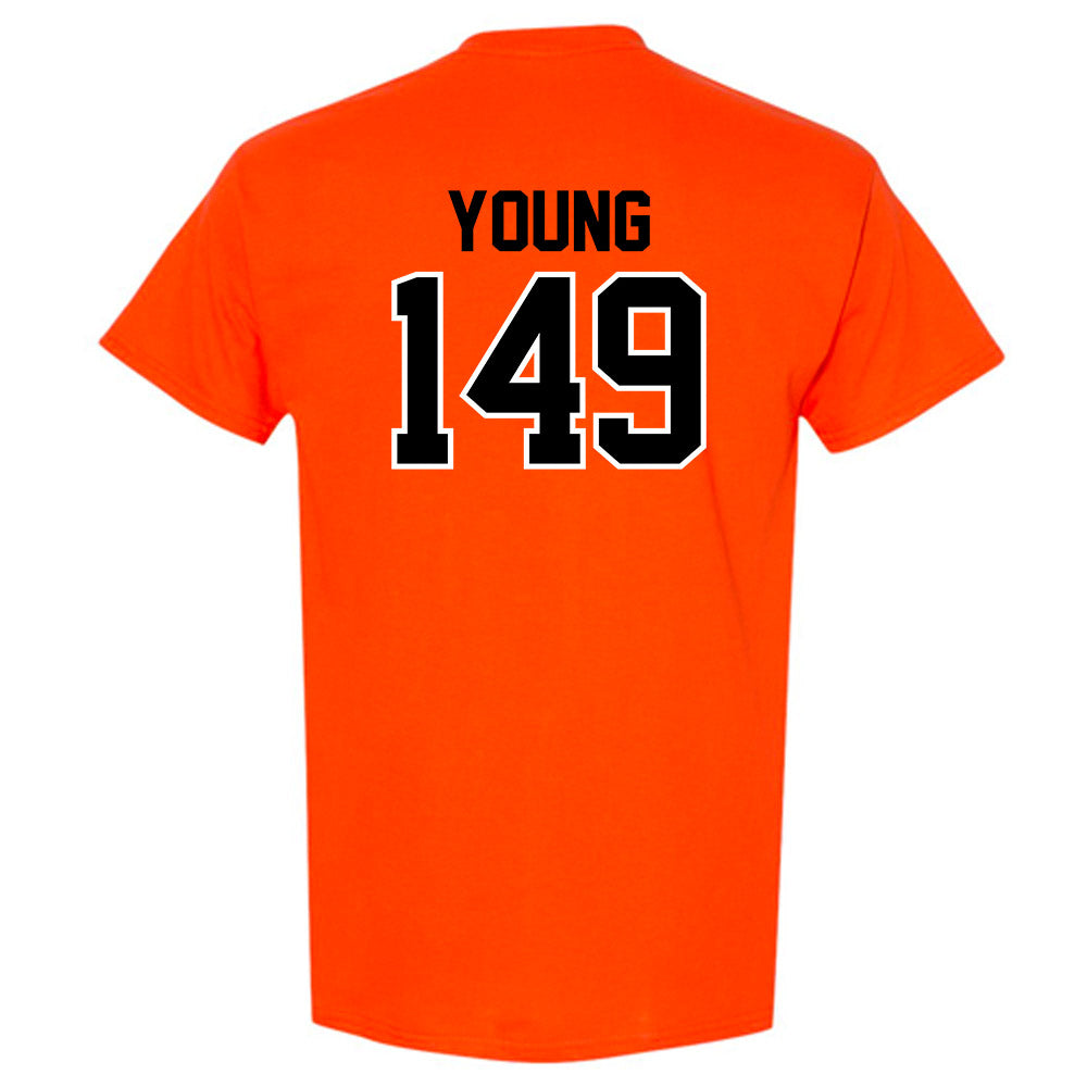 Oklahoma State - NCAA Wrestling : Carter Young - T-Shirt Sports Shersey