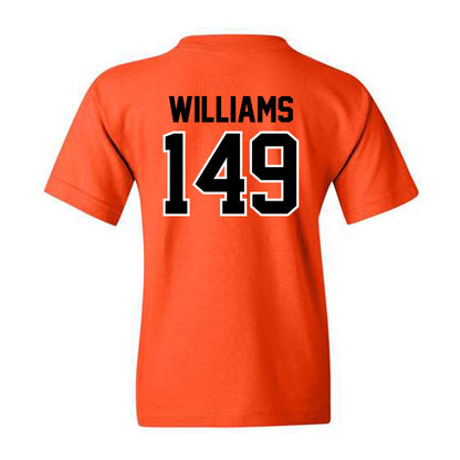 Oklahoma State - NCAA Wrestling : Jordan Williams - Youth T-Shirt Sports Shersey