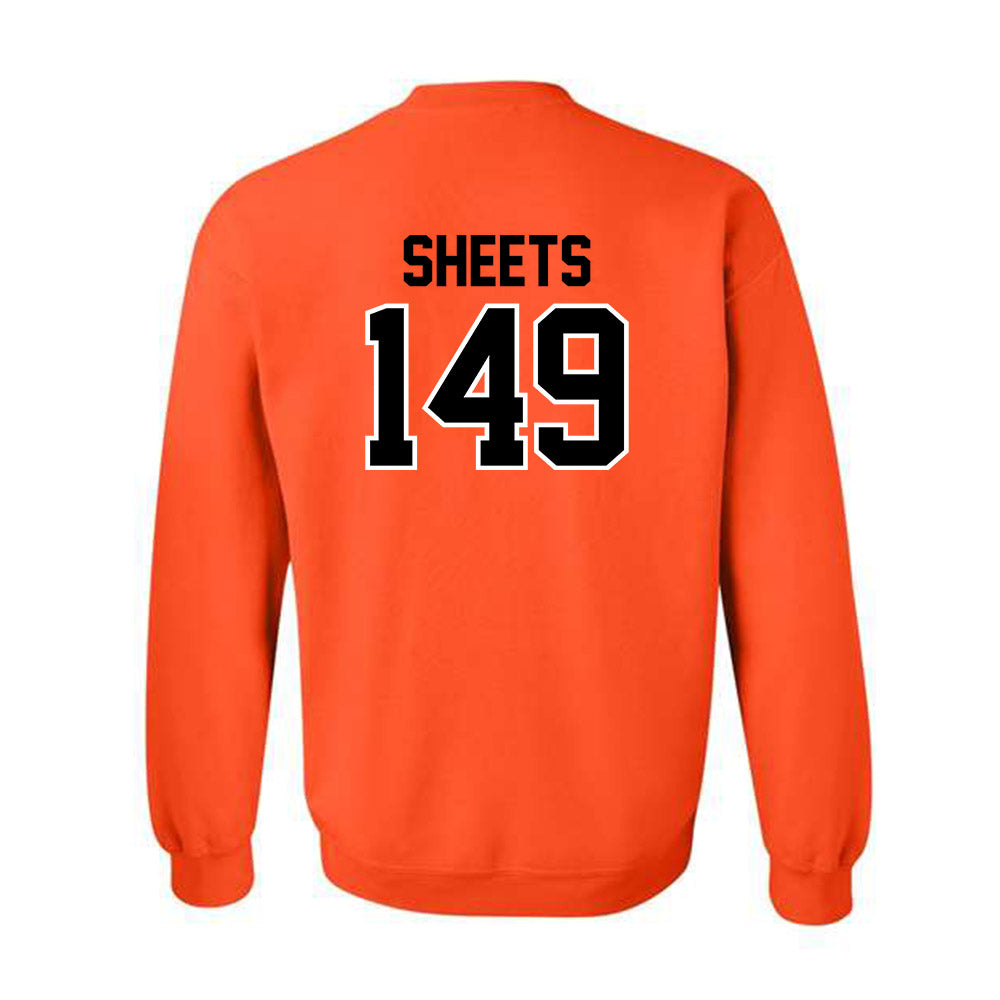 Oklahoma State - NCAA Wrestling : Cutter Sheets - Crewneck Sweatshirt Sports Shersey