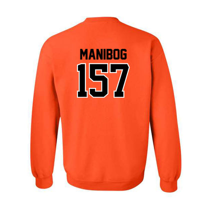 Oklahoma State - NCAA Wrestling : Daniel Manibog - Crewneck Sweatshirt Sports Shersey