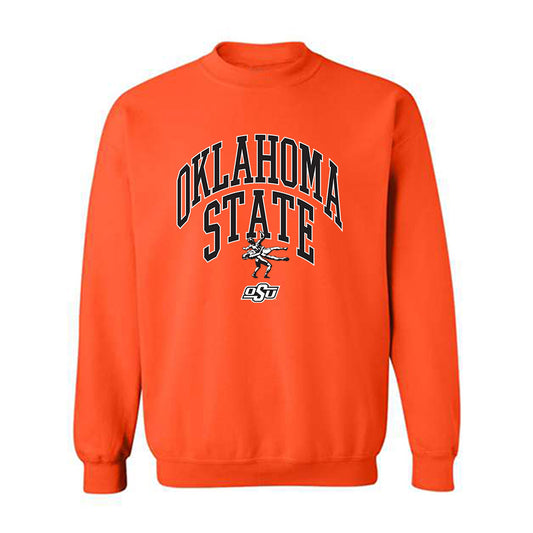 Oklahoma State - NCAA Wrestling : Jayce Caviness - Crewneck Sweatshirt Sports Shersey