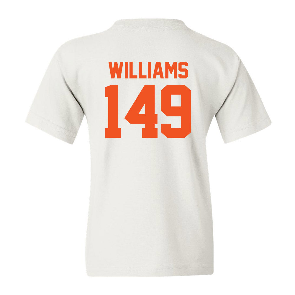 Oklahoma State - NCAA Wrestling : Jordan Williams - Youth T-Shirt Sports Shersey