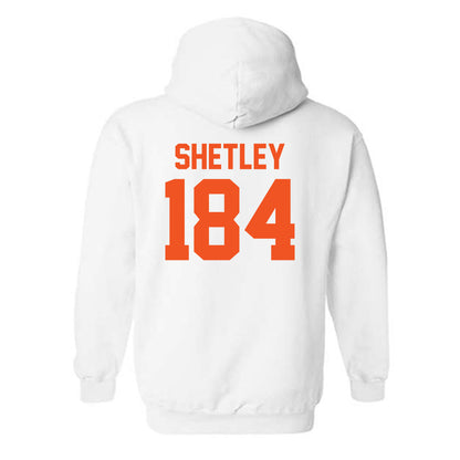 Oklahoma State - NCAA Wrestling : Evan Shetley - Hooded Sweatshirt Sports Shersey