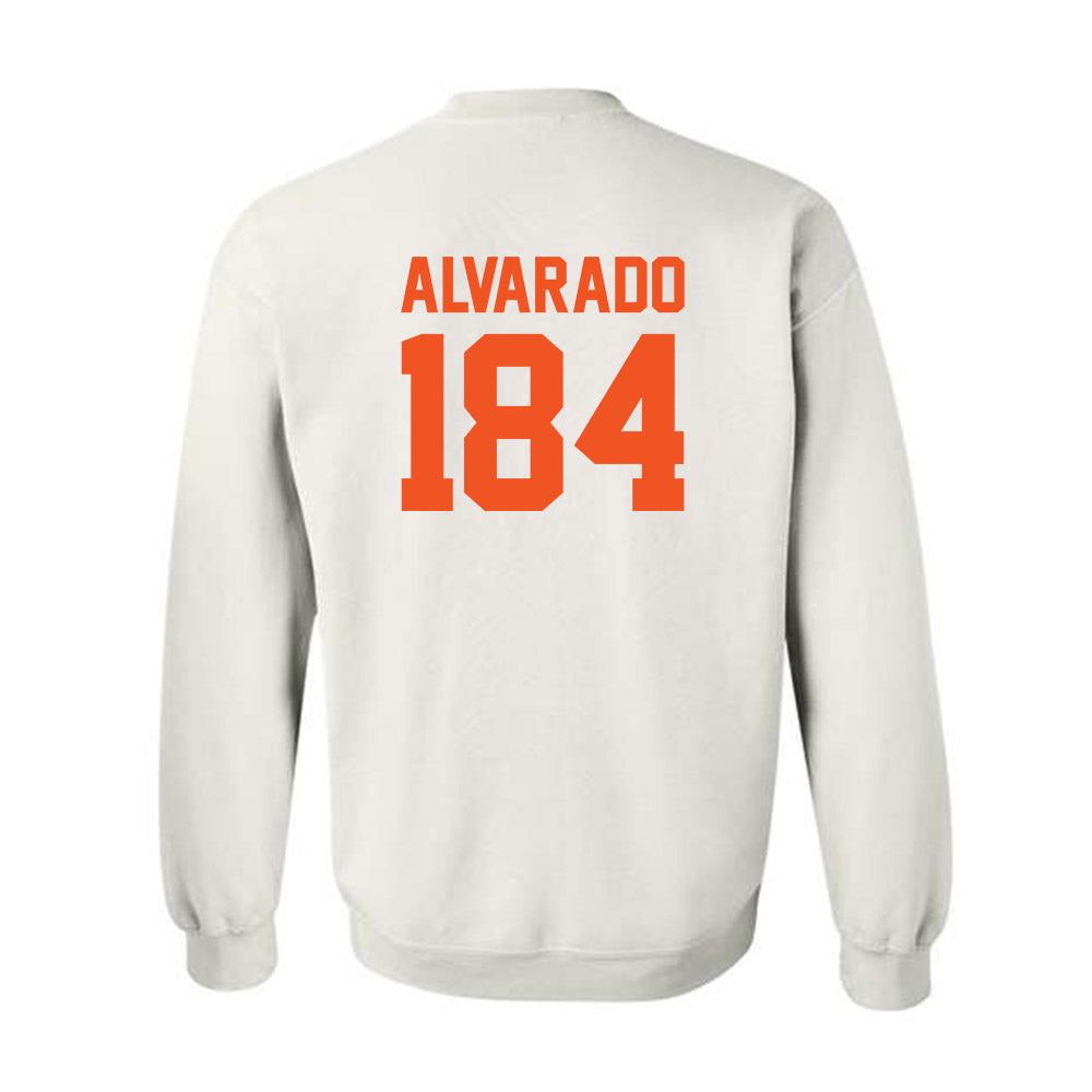 Oklahoma State - NCAA Wrestling : Carlos Alvarado - Crewneck Sweatshirt Sports Shersey