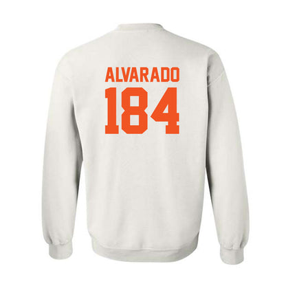 Oklahoma State - NCAA Wrestling : Carlos Alvarado - Crewneck Sweatshirt Sports Shersey