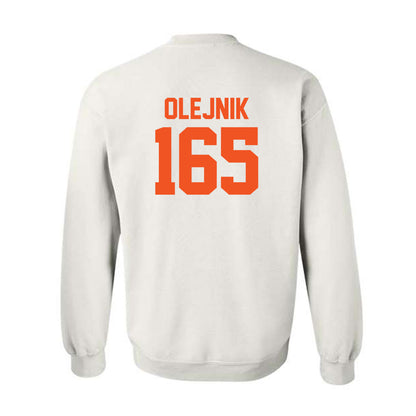 Oklahoma State - NCAA Wrestling : Izzak Olejnik - Crewneck Sweatshirt Sports Shersey