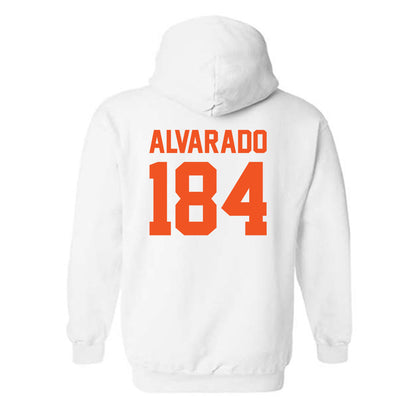 Oklahoma State - NCAA Wrestling : Carlos Alvarado - Hooded Sweatshirt Sports Shersey