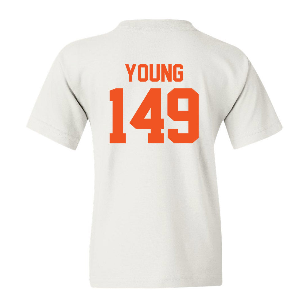 Oklahoma State - NCAA Wrestling : Carter Young - Youth T-Shirt Sports Shersey