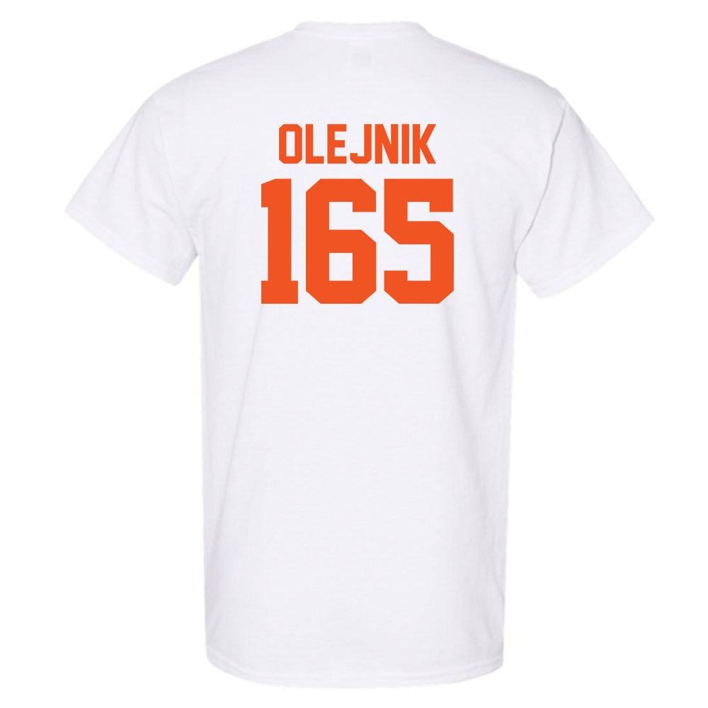 Oklahoma State - NCAA Wrestling : Izzak Olejnik - T-Shirt Sports Shersey