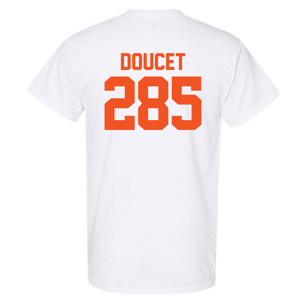 Oklahoma State - NCAA Wrestling : Konner Doucet - T-Shirt Sports Shersey