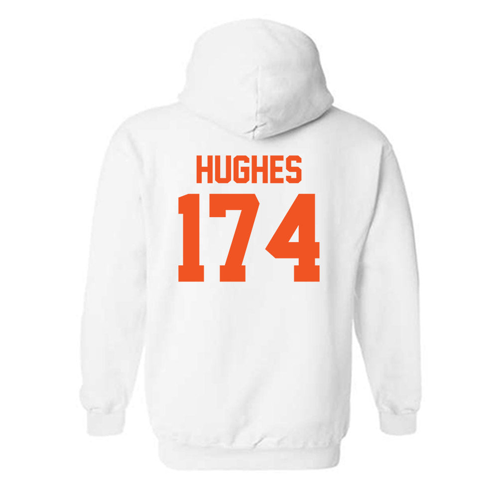 Oklahoma State - NCAA Wrestling : Dax Hughes - Hooded Sweatshirt Sports Shersey