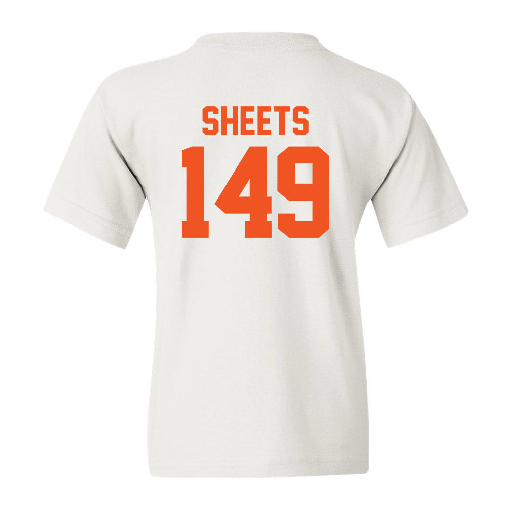 Oklahoma State - NCAA Wrestling : Cutter Sheets - Youth T-Shirt Sports Shersey