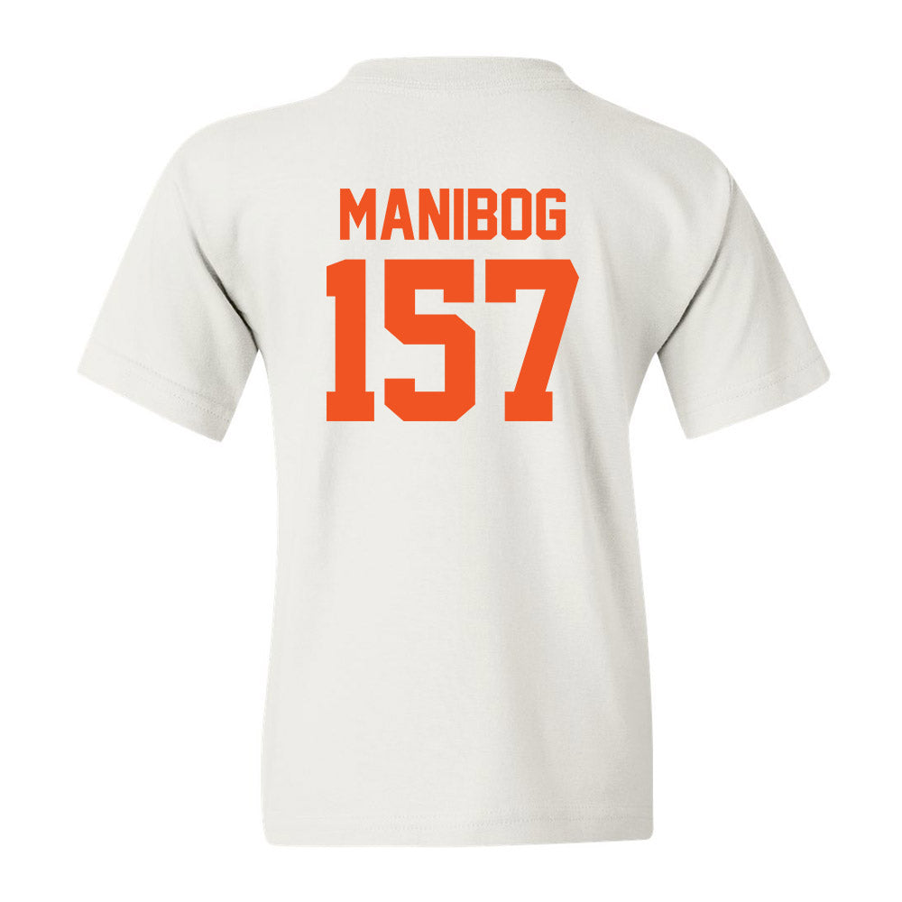 Oklahoma State - NCAA Wrestling : Daniel Manibog - Youth T-Shirt Sports Shersey