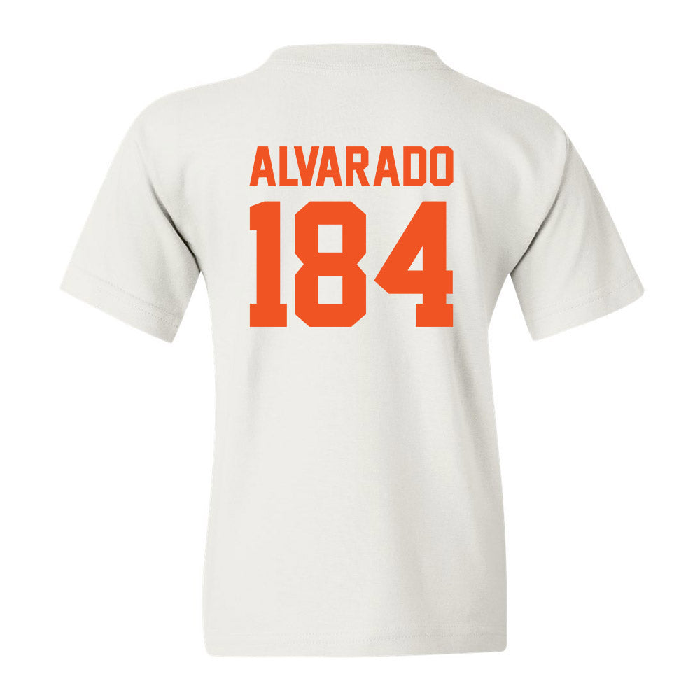 Oklahoma State - NCAA Wrestling : Carlos Alvarado - Youth T-Shirt Sports Shersey