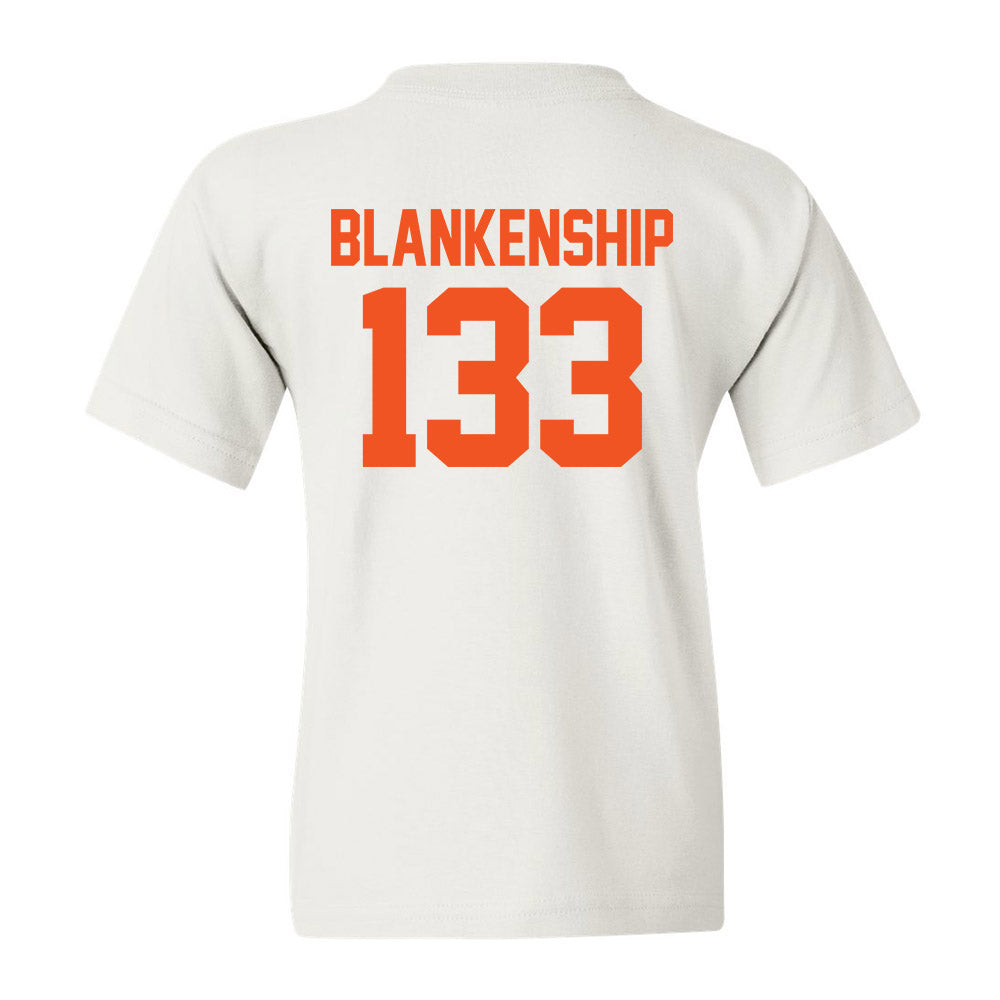 Oklahoma State - NCAA Wrestling : Zach Blankenship - Youth T-Shirt Sports Shersey