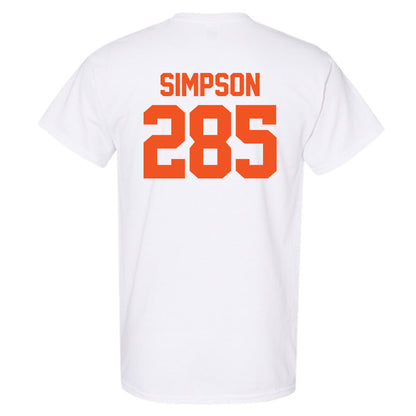 Oklahoma State - NCAA Wrestling : hayden Simpson - T-Shirt Sports Shersey