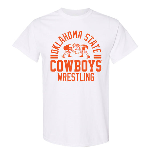 Oklahoma State - NCAA Wrestling : AJ Heeg - T-Shirt Sports Shersey