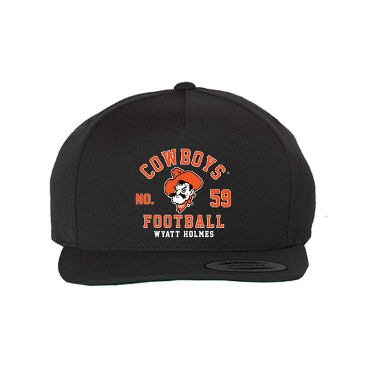 Oklahoma State - NCAA Football : Wyatt Holmes - Snapback Cap