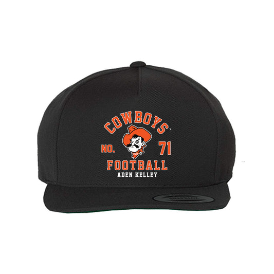 Oklahoma State - NCAA Football : Aden Kelley - Snapback Hat