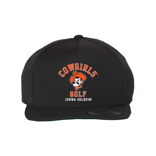 Oklahoma State - NCAA Women's Golf : Jenna Solheim - Snapback Cap