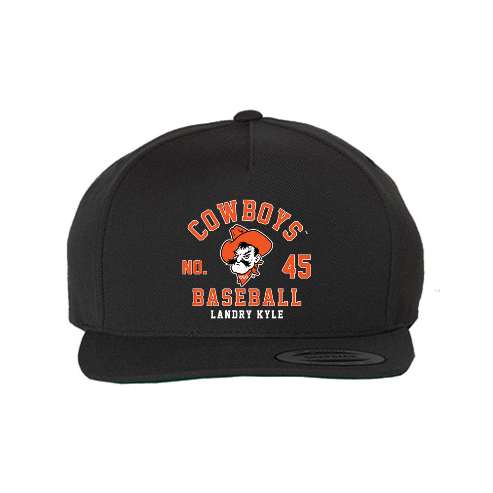 Oklahoma State - NCAA Baseball : Landry Kyle - Snapback Cap Snapback Cap