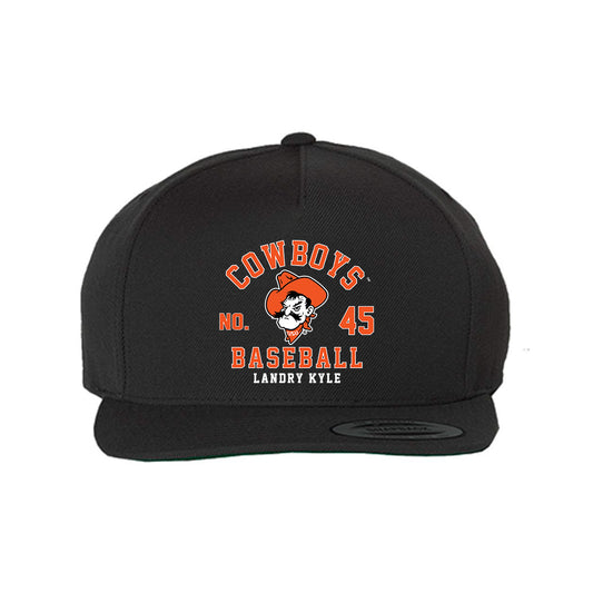 Oklahoma State - NCAA Baseball : Landry Kyle - Snapback Cap Snapback Cap