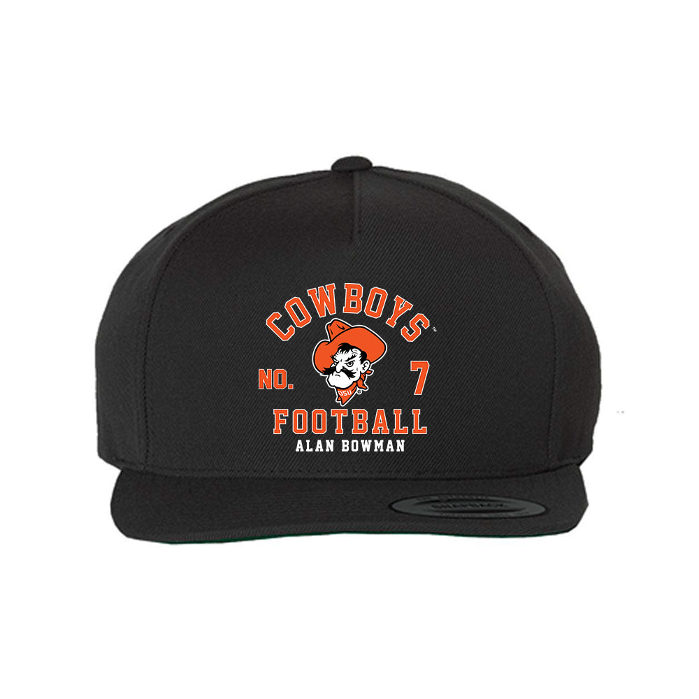 Oklahoma State - NCAA Football : Alan Bowman - Snapback Cap