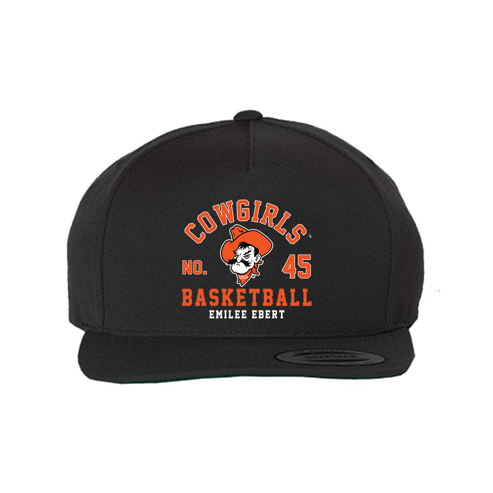 Oklahoma State - NCAA Women's Basketball : Emilee Ebert - Snapback Cap