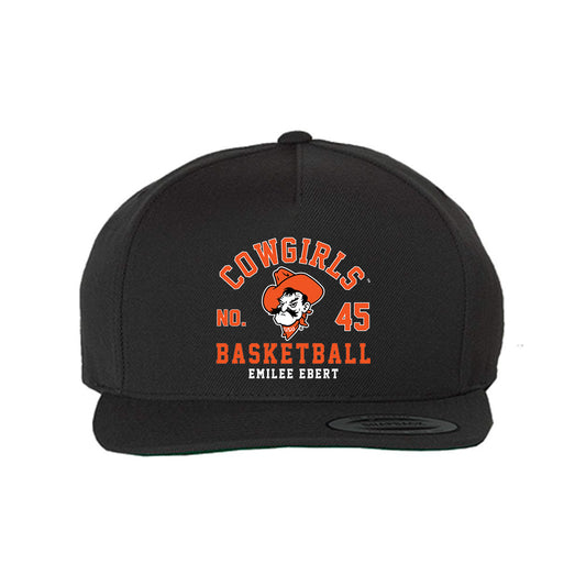 Oklahoma State - NCAA Women's Basketball : Emilee Ebert - Snapback Cap