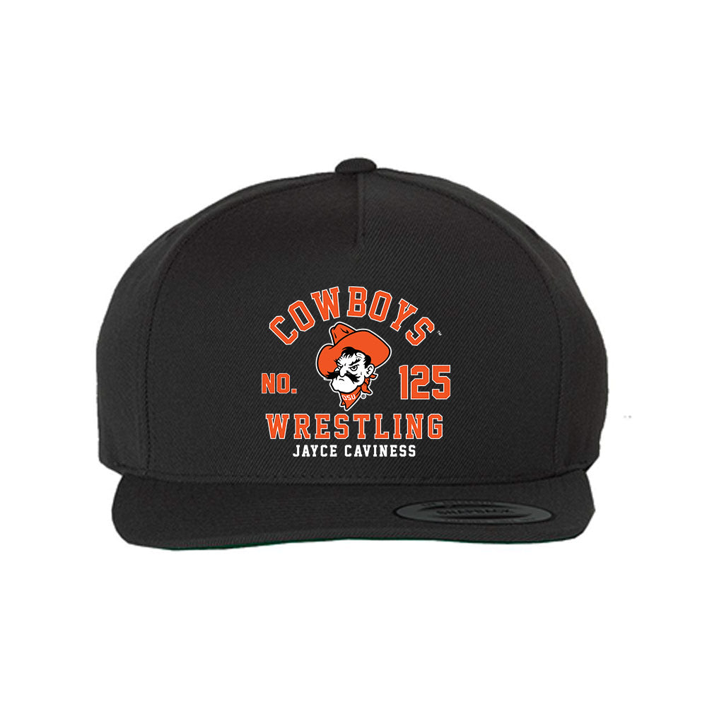 Oklahoma State - NCAA Wrestling : Jayce Caviness - Snapback Cap