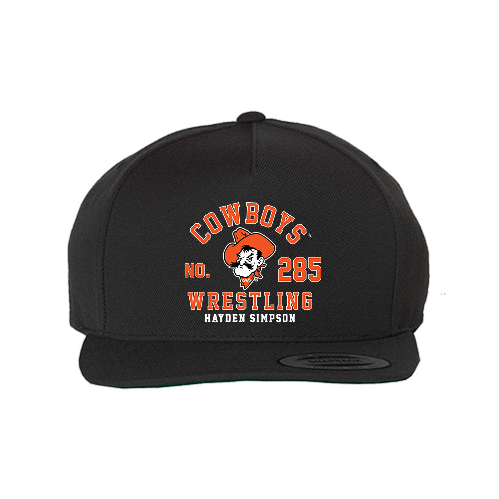 Oklahoma State - NCAA Wrestling : hayden Simpson - Snapback Cap