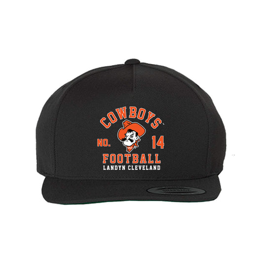 Oklahoma State - NCAA Football : Landyn Cleveland - Snapback Cap Snapback Cap