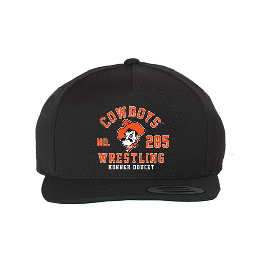 Oklahoma State - NCAA Wrestling : Konner Doucet - Snapback Cap