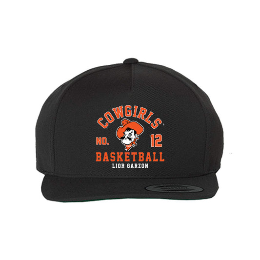 Oklahoma State - NCAA Women's Basketball : Lior Garzon - Snapback Cap