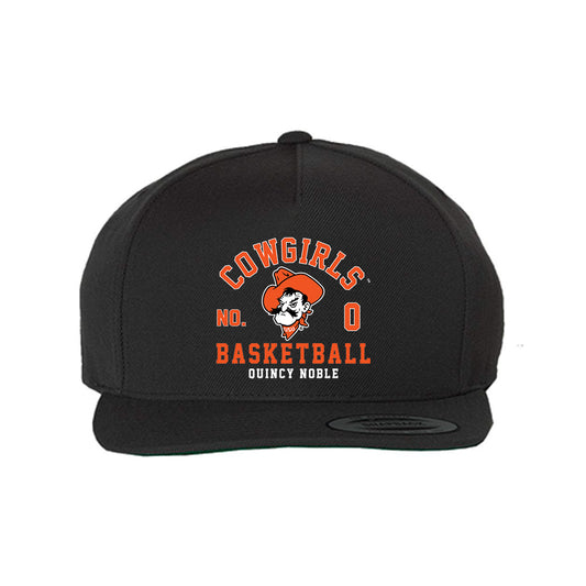 Oklahoma State - NCAA Women's Basketball : Quincy Noble - Snapback Cap