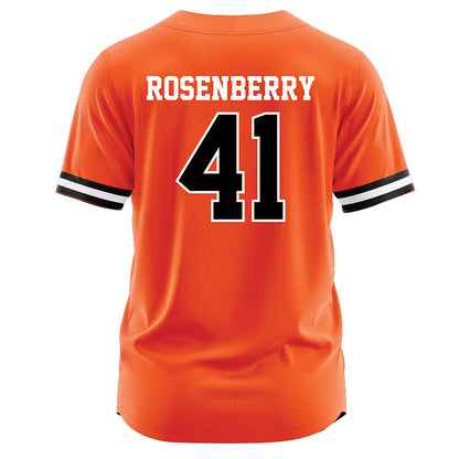 Oklahoma State - NCAA Softball : Ivy Rosenberry - Baseball Jersey Orange